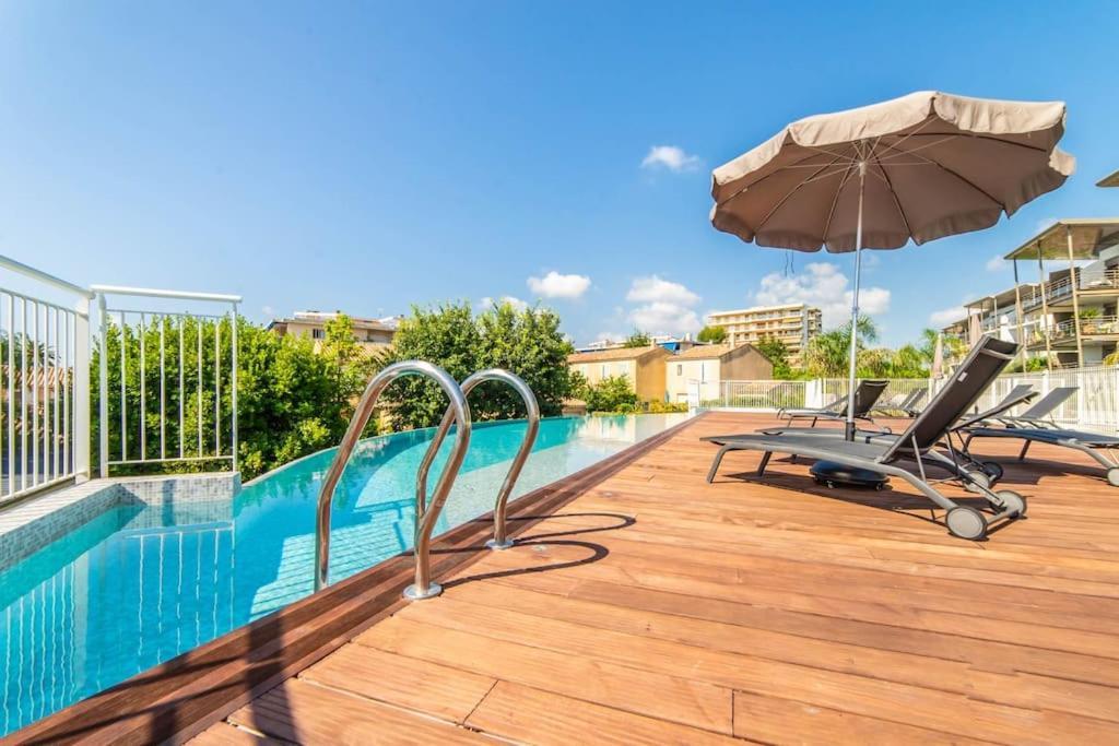דירות אנטיב A7- 2 Bdr Sea & Mountain View - Ac, Parking, Pool & Terrace מראה חיצוני תמונה